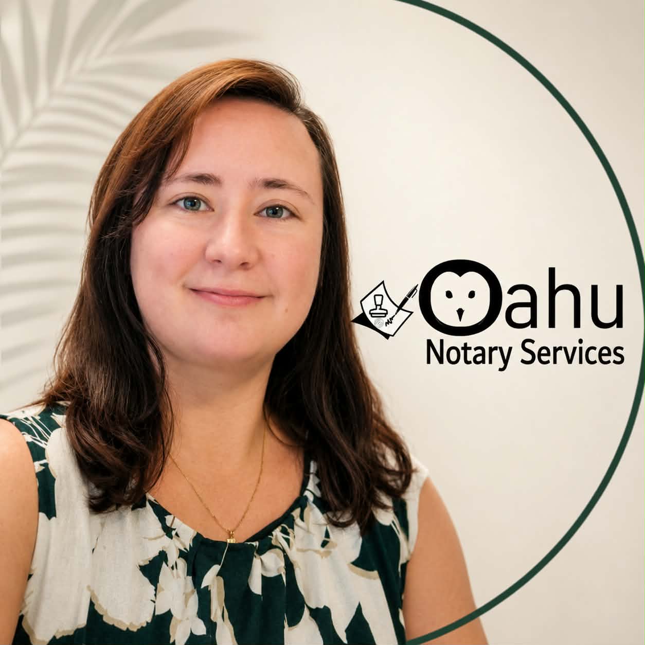 Stacey, owner and Hawaiʻi Notary Public for Oahu Notary Services
